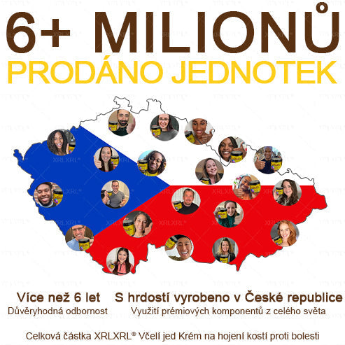 👩‍⚕️👩‍⚕️XRLXRL® prémiový regenerační krém na klouby a kosti– úleva od bolesti kloubů a kostí, vhodné pro dospělé a seniory