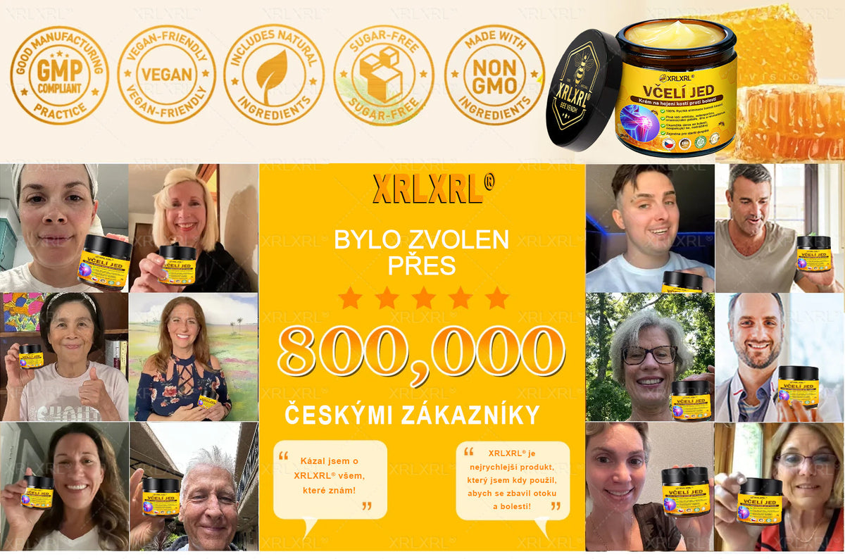 👩‍⚕️👩‍⚕️XRLXRL® prémiový regenerační krém na klouby a kosti– úleva od bolesti kloubů a kostí, vhodné pro dospělé a seniory