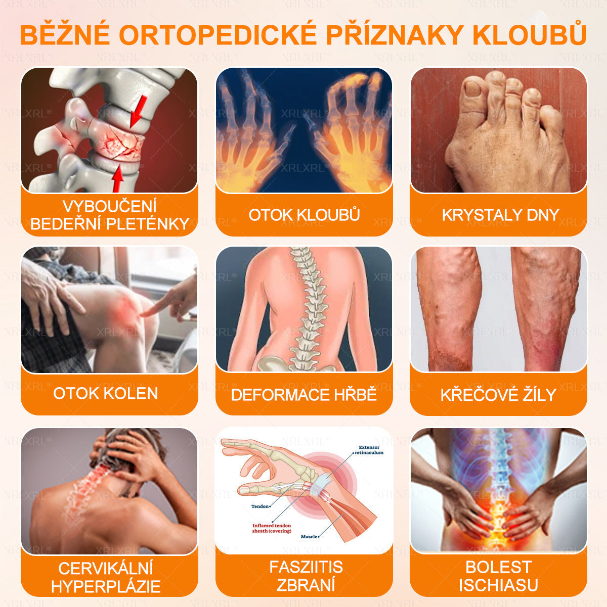 👩‍⚕️👩‍⚕️XRLXRL® prémiový regenerační krém na klouby a kosti– úleva od bolesti kloubů a kostí, vhodné pro dospělé a seniory