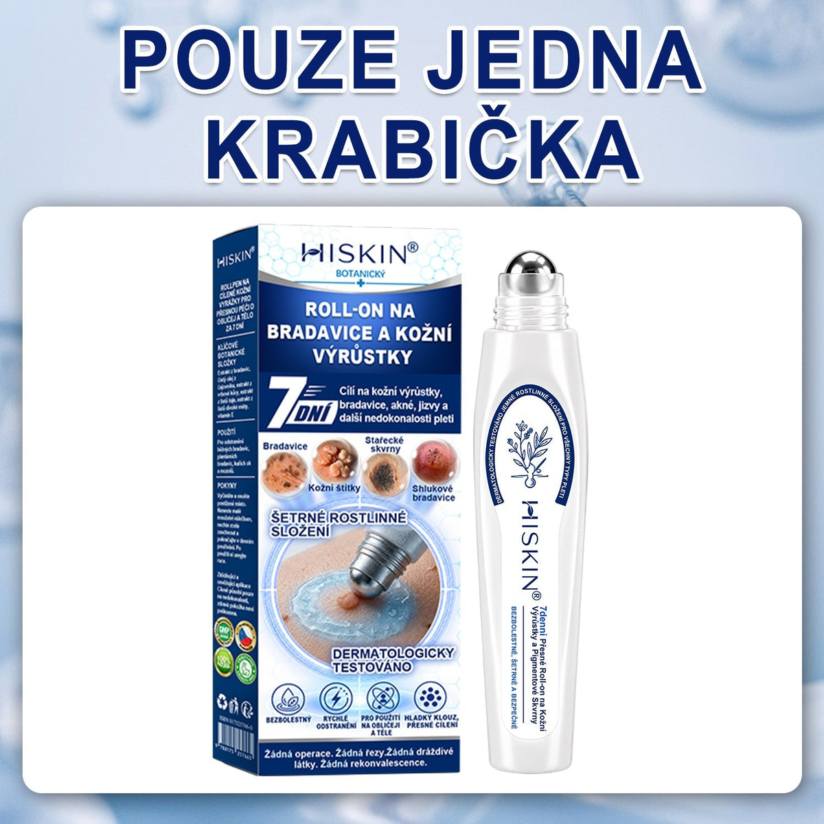 💛✅Oficiální značkový obchod | Hiskin® 7denní odstraňovač skvrn a pigmentových skvrn (Bezbolestný rollerball bez jizev)🐬