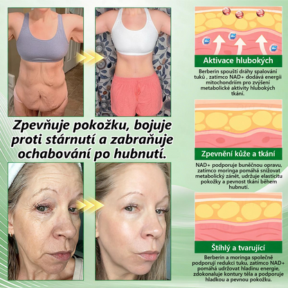 🍀🛡️ Oficiální vlajkový obchod | 💜💜 𝑨𝑵𝑮𝑬𝑳𝑻𝑹𝑨𝑷® Moringa × berberin × AMPK 10 v 1 — nanomikrojehličkové náplasti na podporu hubnutí 🇨🇿 Stačí 1× denně ✅ Výsledky již za 7 dní — podpora při nadváze, pro zdraví srdce a cév a péči o klouby